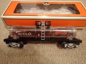 2328360 Lionel Dr. Acula Blood Tonic Tank Car Freight Train Halloween