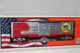 2338070 Lionel #2338070 Santa Fe Super Chief 75th Anniversary Boxcar