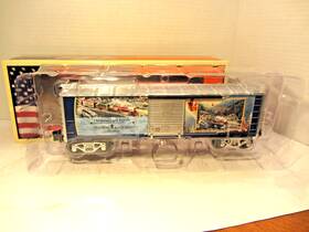 2338290 Lionel Thomas Kinkade Christmas Light Express Boxcar O Gauge Train New