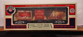 2401570 Lionel Collectors Club Of America 2024 O Gauge Christmas Boxcar