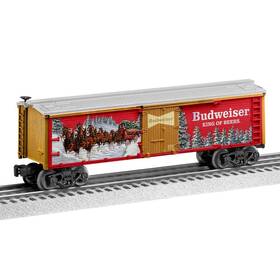 Lionel 2428400 Trains Budweiser Clydesdale Boxcar O Gauge Nib