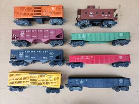 2452x-6456 Lionel Postwar Group Lot Eight 8 Misc Freight Cars