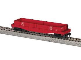 2454310 Lionel Ho Western Maryland 40ft Flatcar With Wood Sides