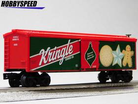 2523120-r Lionel 2523120 Peppermint Railroad Kringle Reefer Car O Gauge Cookie Train New