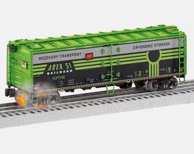 2526340 Lionel Trains Area 51 Hotbox Reefer Boxcar New In Box