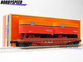 2526380 Lionel Pacific Electric Tofc Flatcar #563200 With 2 Trailers O Gauge New
