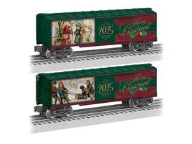 2528100 Lionel O 2025 Christmas Boxcar