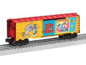 2528530 Lionel Tom And Jerry Illuminated Cartoon Boxcar O Gauge Nib