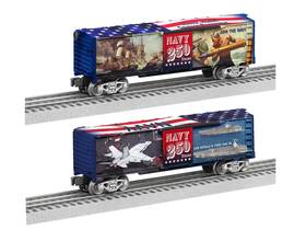 2538160 Lionel U.s. Navy 250th Anniversary Boxcar O Gauge Train Made In Usa New