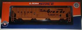 3-16151 Lionel Lionscale Rio Grande - D&rgw Ps-2cd # 15401 Hopper New