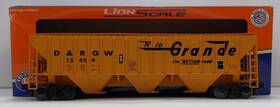 3-16154 Lionel Lionscale D&rgw Ps-2cd Covered Hopper #15454 Ex/box