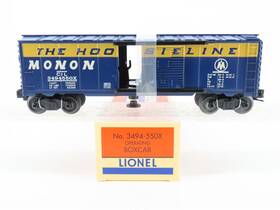 3494-550x Lionel O Gauge 3-rail Cil Monon Hoosier Operating Box Car #3494550x