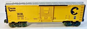 36029 Lionel 36223 No. Chessie System Box Car