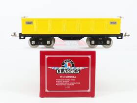 6-13300 Lionel Standard Gauge Classics Tinplate Fixed End Gondola #1512