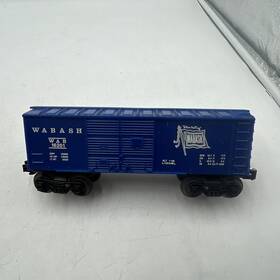 6-16201 Lionel O Gauge Blue Wabash Double Door Boxcar #16201