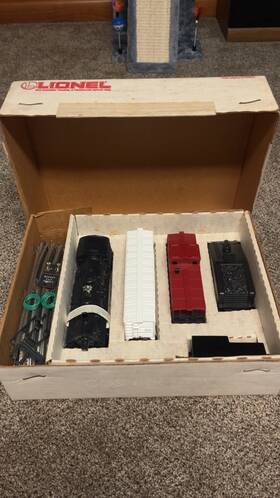6-16204 Lionel 1987 Hawthorne O Gauge Train Set Brand New Never Run