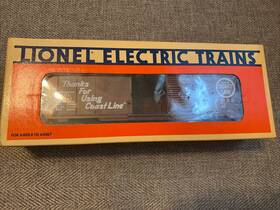 6-16247 Lionel O Gauge Atlantic Coast Line Single-door Boxcar New Old Stock/ Box