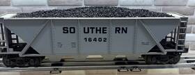 6-16402 Lionel Southern Four Bay Quad Hopper Car O Gauge Freight Free Us Ship