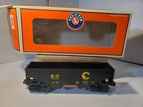 6-16458 Lionel 6-16456 Black Cat Chessie 2-bay Hopper B&o 235155 Ob