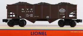 6-16498 Lionel New York Central Hopper Operating Couplers