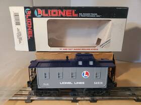 6-16515 Lionel Vintage 1989 Lines Railscope Caboose Illuminated Tested Ob