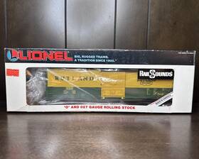 6-16640 Lionel O Gauge Rutland Box Car With Diesel Railsounds For Parts