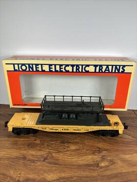 6-16708 Lionel Chicago And North Western Maintenance Car With Box 6-16708 Lionel Chicago And North Western Maintenance Car With Box
