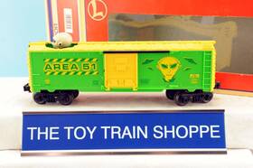 6-16793 Lionel 16793 Area 51 Animated Alien Box Car. Very Lightly Used In