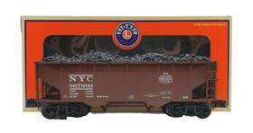 6-17021 Lionel O Diecast New York Central 2-bay Offset Hopper With Load #867999 Ln 6-17021 Lionel O Diecast New York Central 2-bay Offset Hopper With Load #867999 Ln