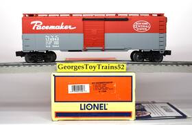 6-17248 Lionel 3-rl O #174945 Nyc New York Central Pacemaker Box Car Nib Bk 115