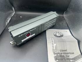 6-17398 Lionel Atlantic And Pacific Milk Car O Gauge A&p West Bend Wi Mint