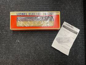 6-17405 Lionel O Gauge Reading Lines Gondola With Coil Covers Train Car 6-17405 Lionel O Gauge Reading Lines Gondola With Coil Covers Train Car