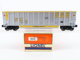 6-17427 Lionel O Gauge 3-rail Csxt Railroad Bathtub Gondola #379884