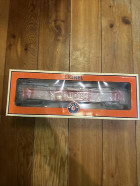 6-17471 Lionel Burlington Ps-5 Gondola With Covers New Damaged Box