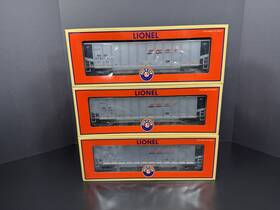 6-17482 Lionel Bnsf Rotary Bathtub Gondola Car 3-pack Nib