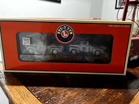 6-17571 Lionel Standard O Union Pacific Flat Car With 2 Trucks 6-17571 Lionel Standard O Union Pacific Flat Car With 2 Trucks