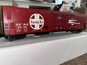 6-17764 Lionel Santa Fe 57ft Mechanical Refrigerator Car #57020 Nib