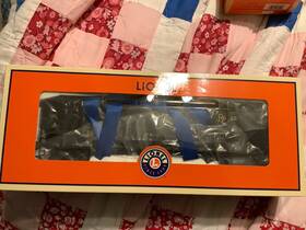 6-17788 Lionel 6-17777 Die-cast Nickel Plate Heritage 3-bay Open Hopper With Coal O-scale