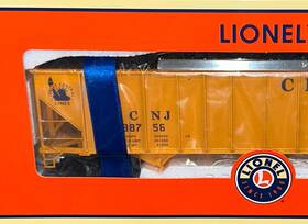 6-17780 Lionel Die-cast New Jersey Ns Heritage 3-bay Open Hopper With Coal O-scale 6-17780 Lionel Die-cast New Jersey Ns Heritage 3-bay Open Hopper With Coal O-scale