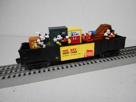 6-1823050-g Lionel 6-1823050 90 Th Mickey Mouse Heritage Chase Gondola O Gauge New
