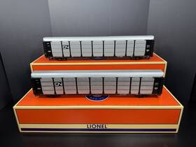 6-19397 Lionel Canadian National Cn 89ft Corrugated Auto Carrier 2-pack Lnib 6-19397 Lionel Canadian National Cn 89ft Corrugated Auto Carrier 2-pack Lnib