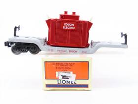 6-19424 Lionel O Gauge 3-rail Etdx Edison Electric Transformer Car #6461