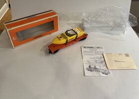 6-16970 Lionel 6-19926 La County California Flat Car And Rescue Boat Low Ship