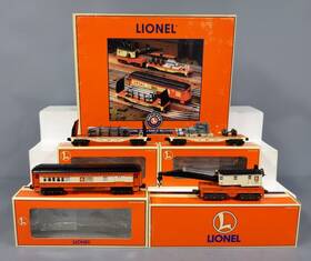 6-21775 Lionel O Gauge Train Wreck Recovery Set Nib