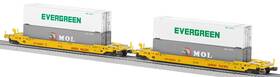 6-27707 Lionel 6-21895 Union Pacific Husky Stack 2-pack Nib