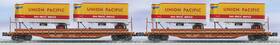 6-21903 Lionel #21903 Union Pacific Ps-4 Flatcar With Piggyback Trailers