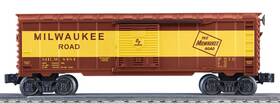6-25077 Lionel O Gauge Milwaukee Road Boxcar #8484 Ex/box