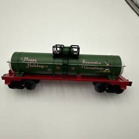 6-26174 Lionel O Gauge Disney Mickeys Holiday Express Christmas Tank Car - Ex 6-26174 Lionel O Gauge Disney Mickeys Holiday Express Christmas Tank Car - Ex