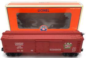 6-26178 Lionel O Gauge Canadian National Wood-sided Refrigerator Car#207394 Inch Ln