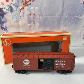 6-26241 Lionel O Gauge Norfolk And Western Starter Boxcar #57490 Ln/box 6-26241 Lionel O Gauge Norfolk And Western Starter Boxcar #57490 Ln/box